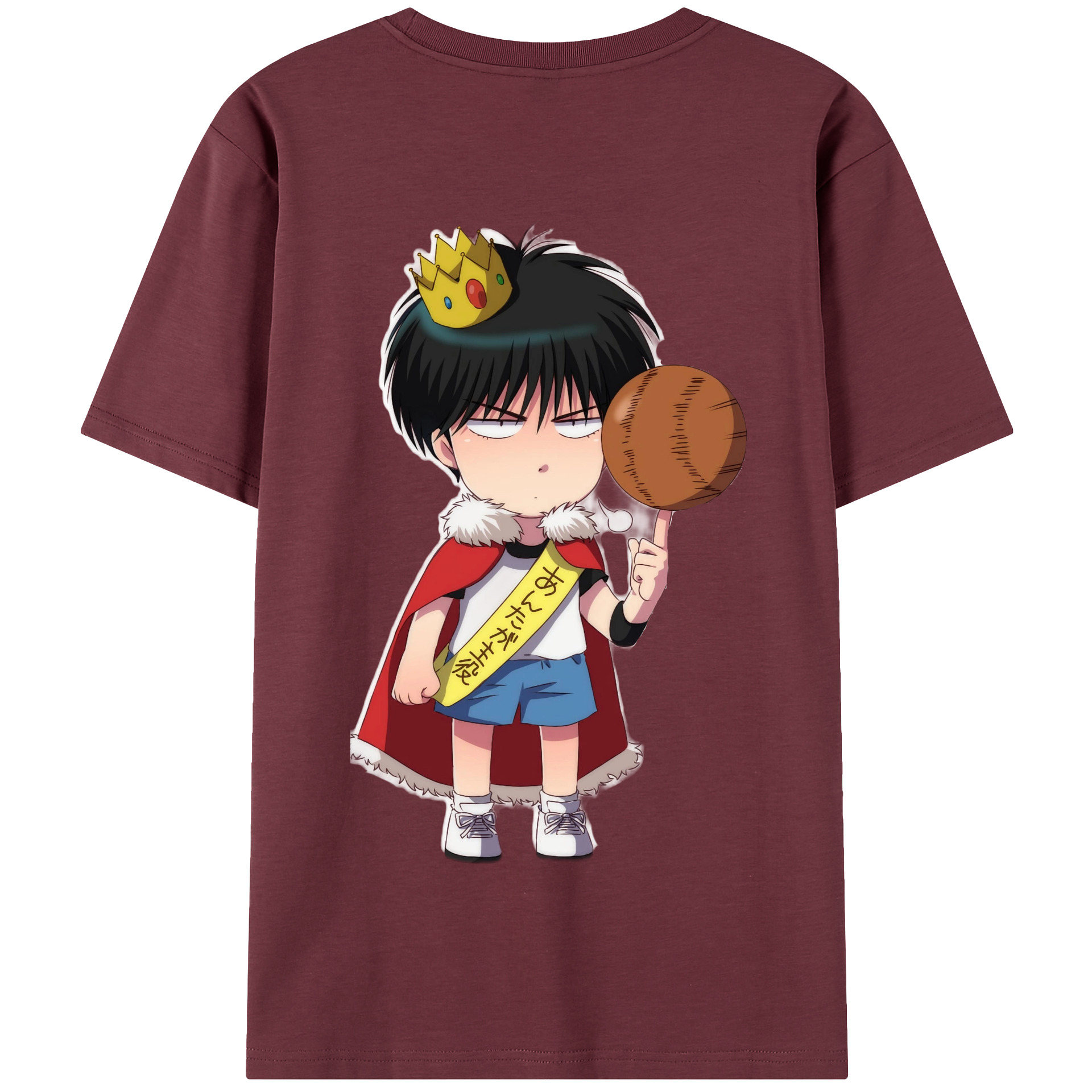 SLAM DUNK／スラムダンク 綿100％半袖Tシャツ（背面プリント）
